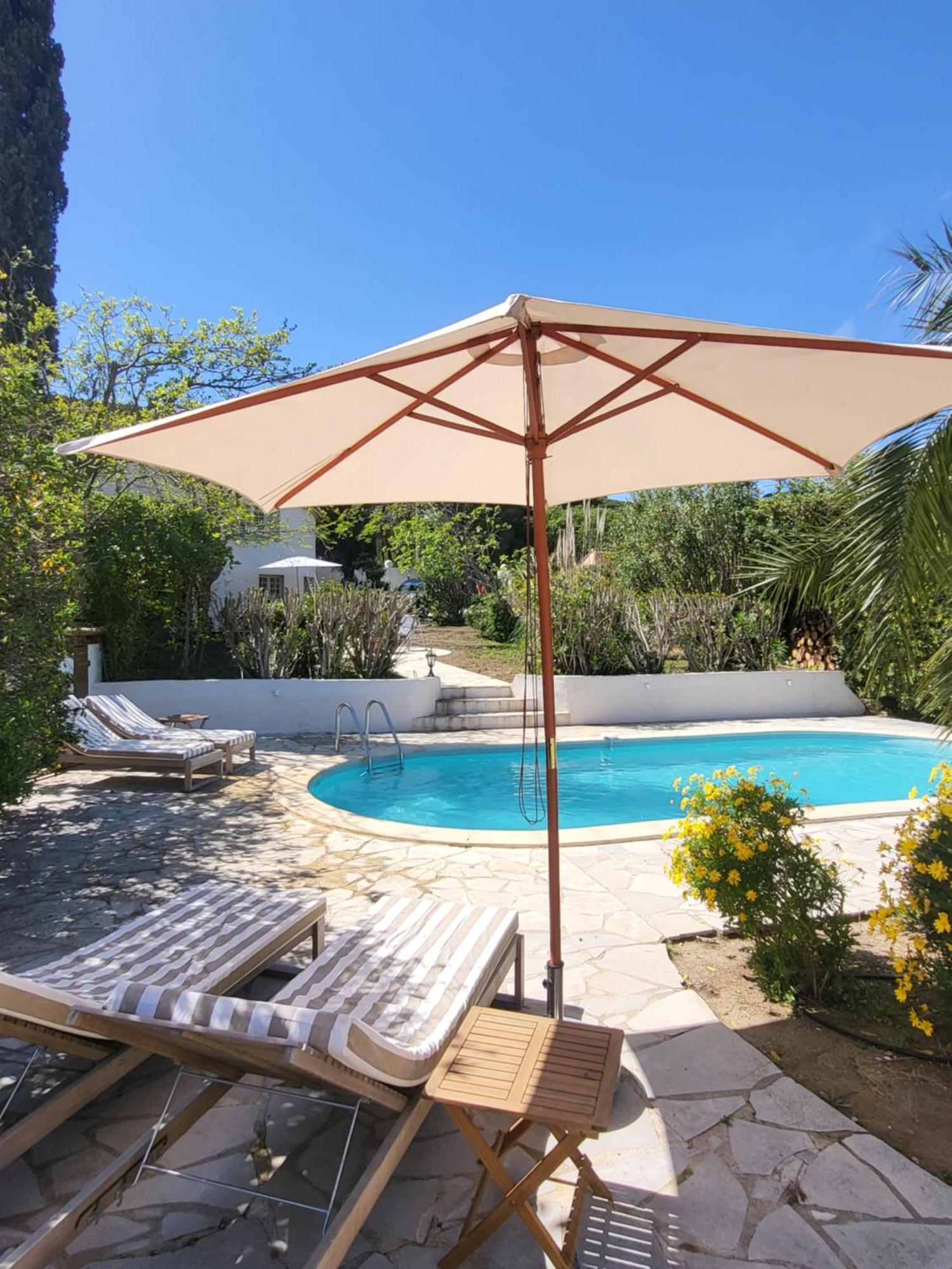 Villa Maison Fruitier With Pool At 15M From The Beach In Sainte-Maxime Extérieur photo