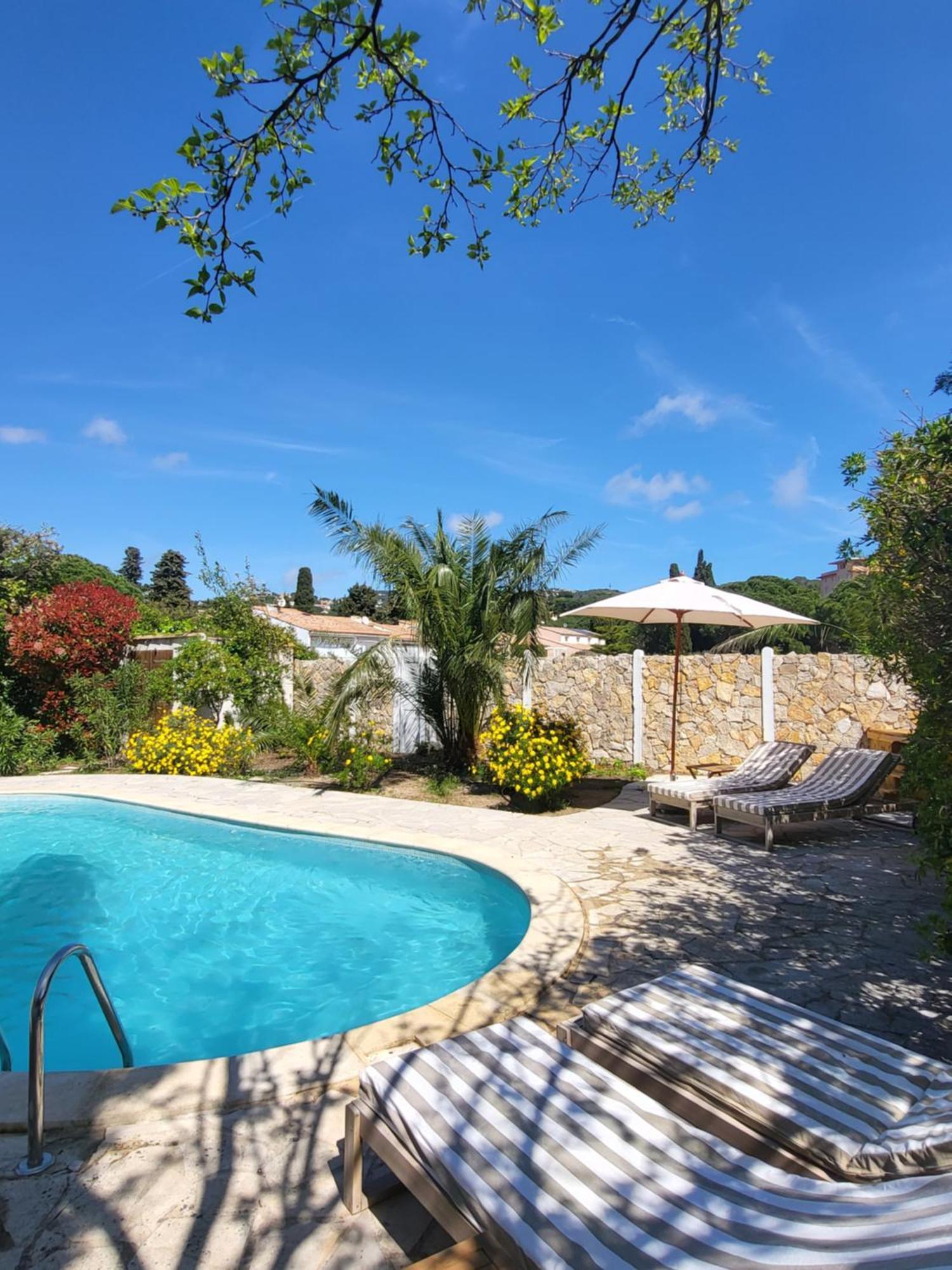 Villa Maison Fruitier With Pool At 15M From The Beach In Sainte-Maxime Extérieur photo